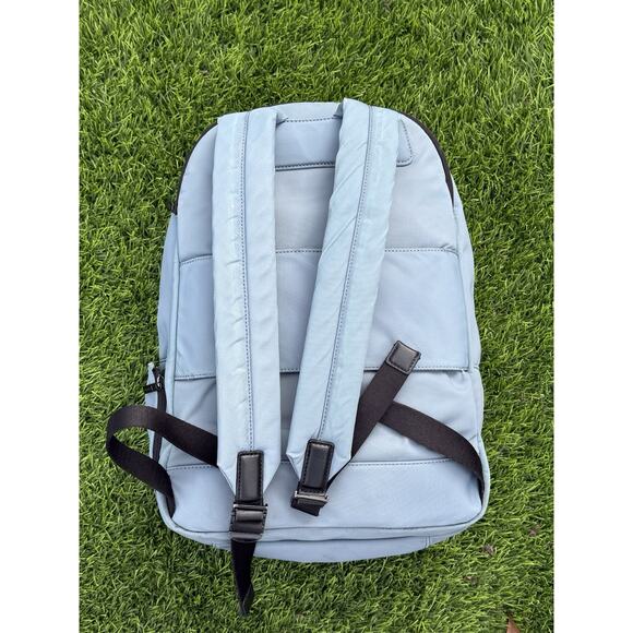 Away Carry-On & Backpack Bundle | Salt White Luggage + Coast Blue Bag Travel Set - Picture 12 of 16